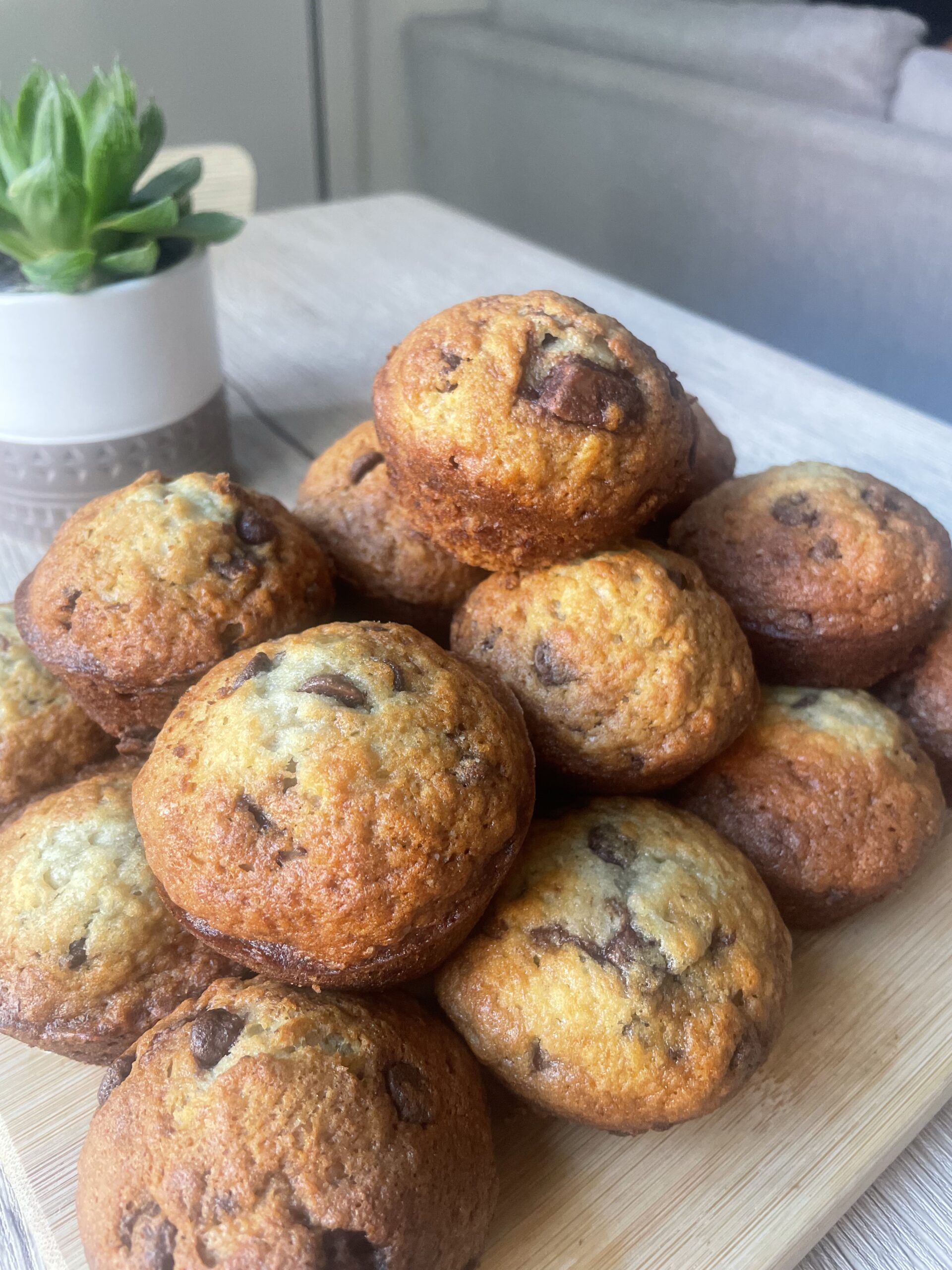Banana Chocolate Chip Muffins